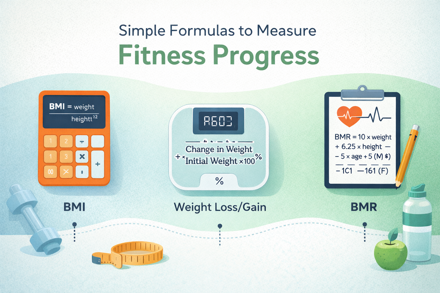 Simple Formulas to Measure Fitness Progress