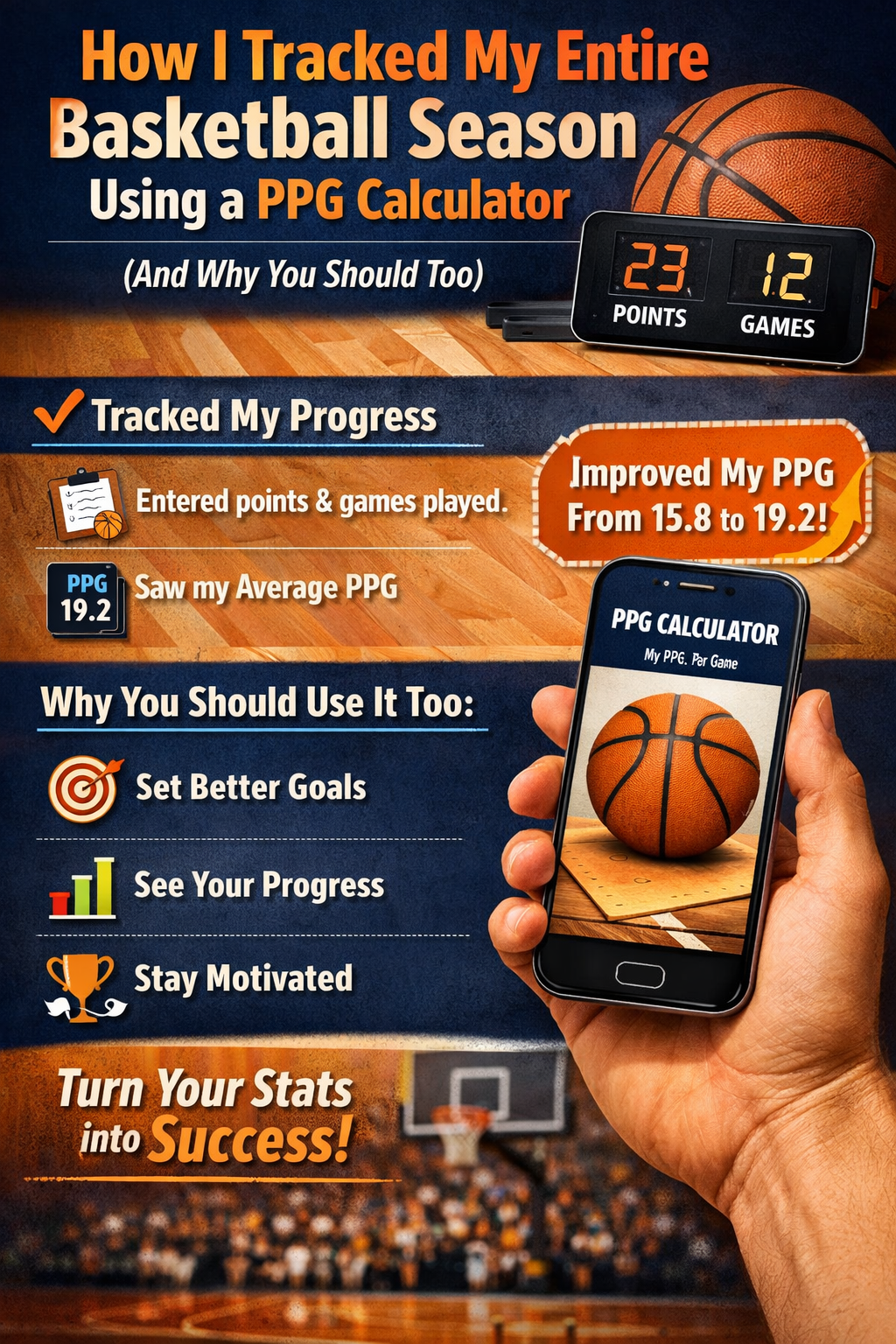 How I Tracked My Entire Basketball Season Using a PPG Calculator (And Why You Should Too)